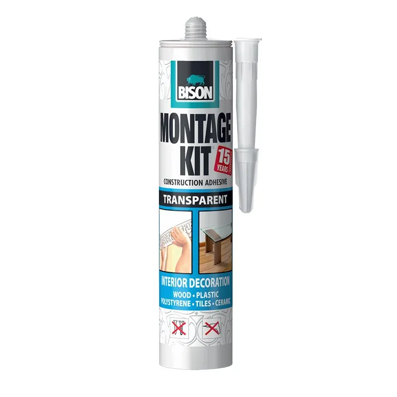 Adhesive Bison Montage Kit Polysterine 310g