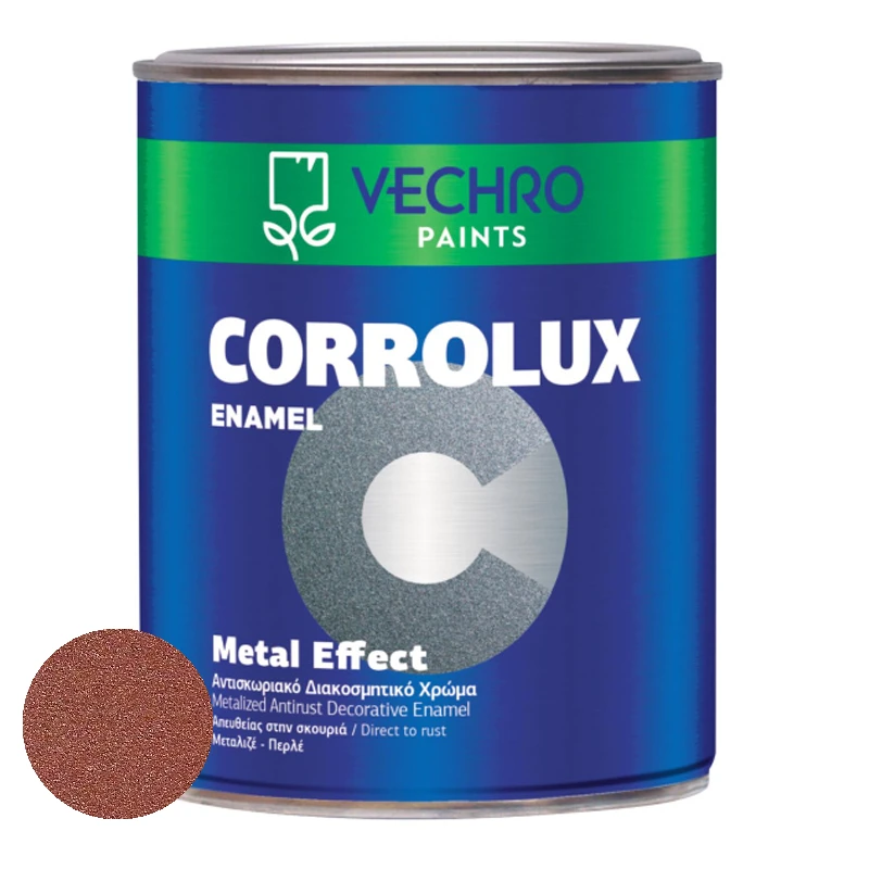Anticorrosion Paint Vechro Corrolux Metal Effect Iliolithos